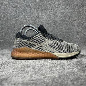Reebok Crossfit Nano 9 DV9121 Women's Size 7 Black Sand Gum Athletic Gym Shoes